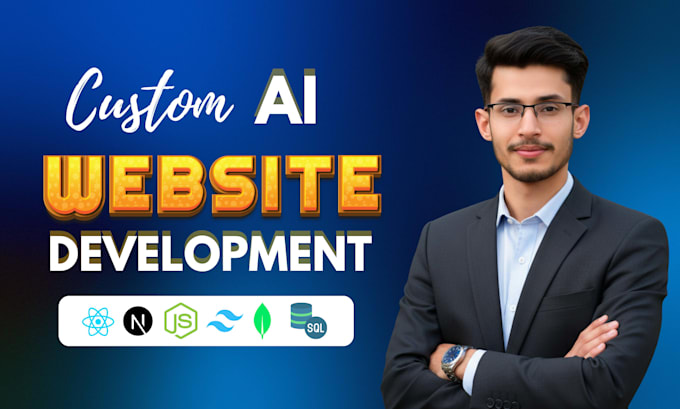 Develop custom ai website, ai chatbot, ai software as a full stack ...