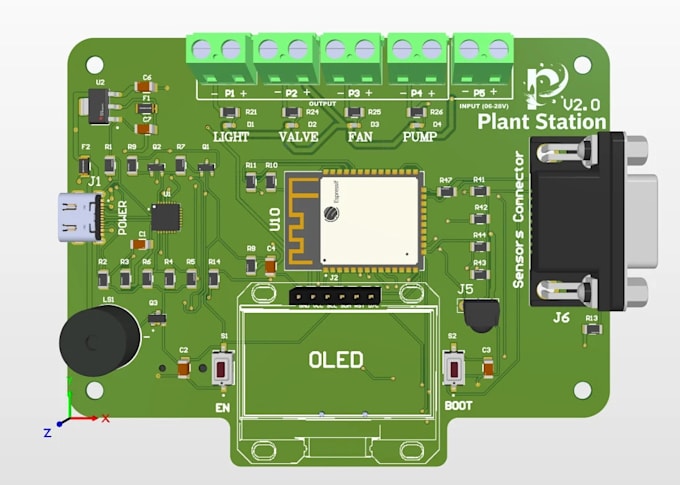 Design a custom pcb layout with gerber files ready for manufacturing by ...