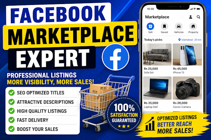 create and optimize facebook marketplace listings