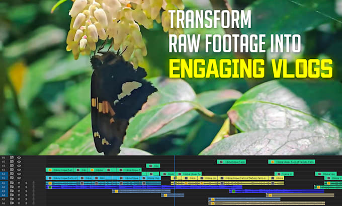 edit engaging youtube vlogs with smooth flow and pacing