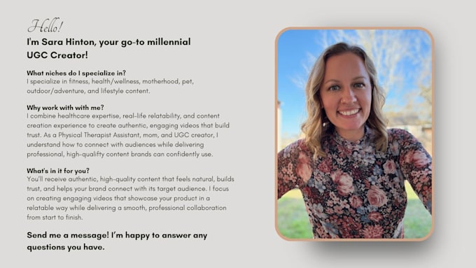 create ugc videos for your health and wellness brand