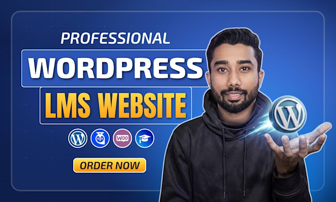 create custom wordpress lms website or learning management portal