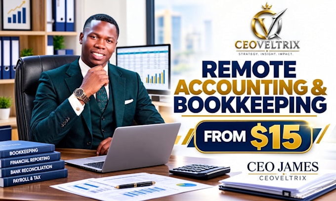 be your remote accountant, bookkeeper and financial reporting expert