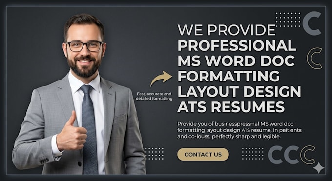 professionally format, redesign, and layout your ms word documents