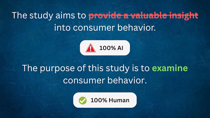 rewrite ai generated articles in english