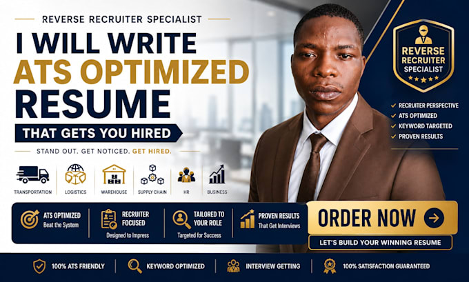 write ats transportation, logistics, warehouse supply chain