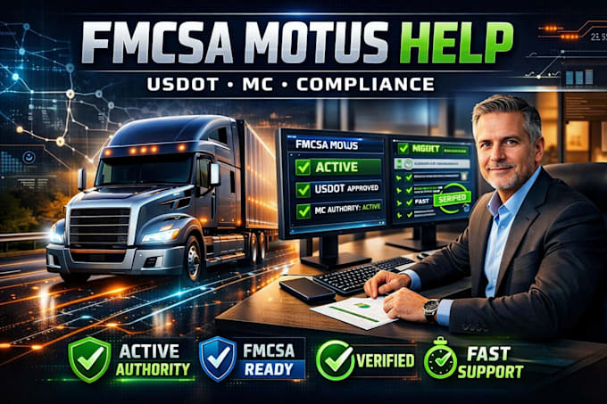 help you navigate the new fmcsa motus registration system