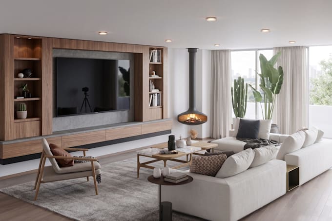 create photorealistic architectural 3d renders and modeling