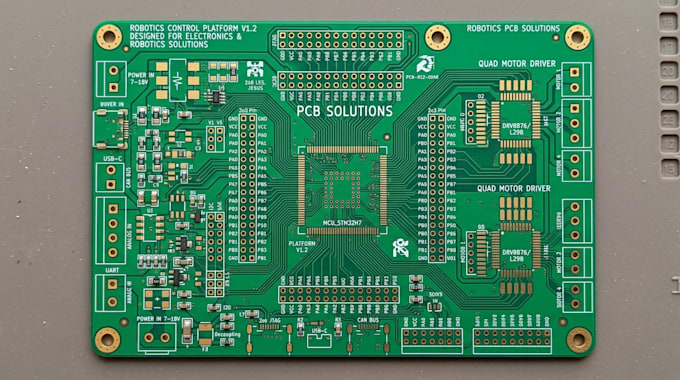 build pcb solutions for electronics and robotics