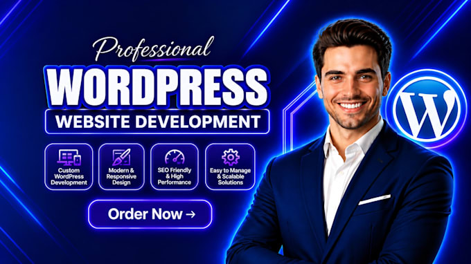 wordpress website design, development, business and ecommerce solutions