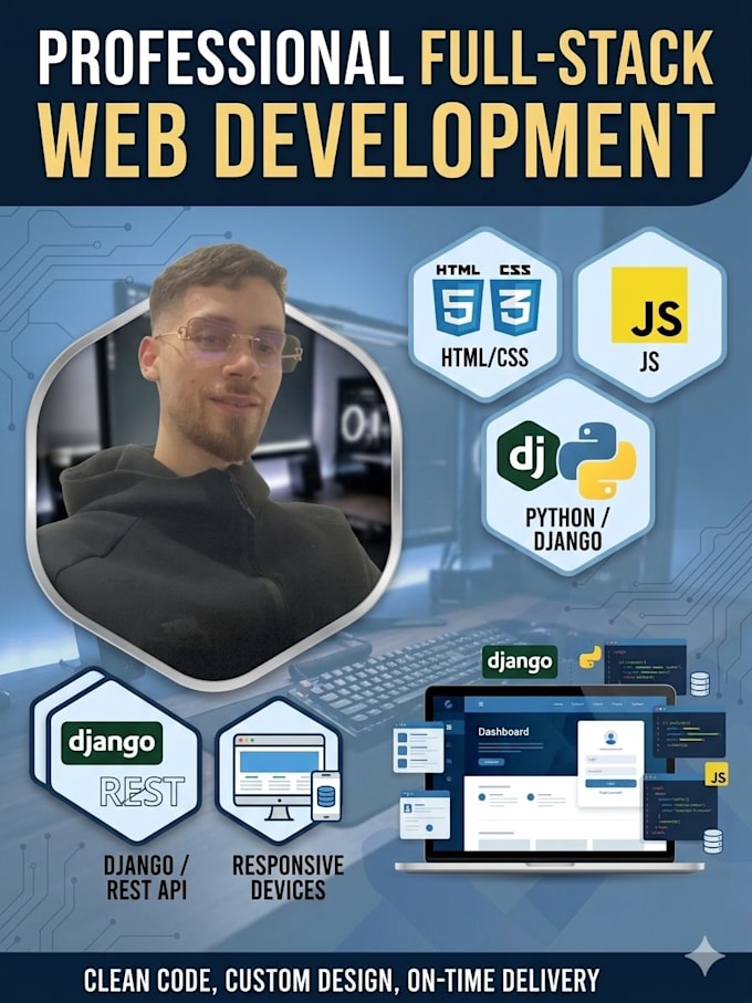 be your expert django python developer for web applications