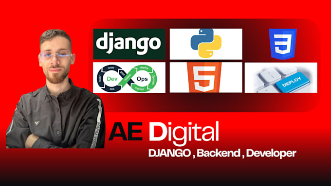 be your expert django python developer for web applications