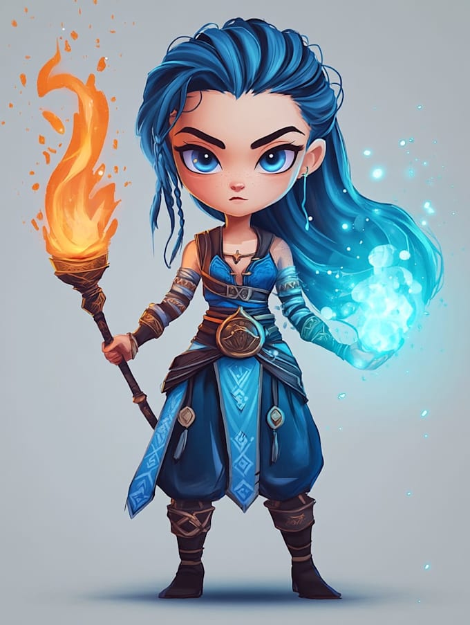design 2d game character