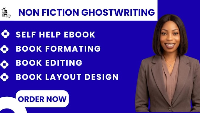 write self help ebook, self help book, ghostwriter, amazon KDP book writer