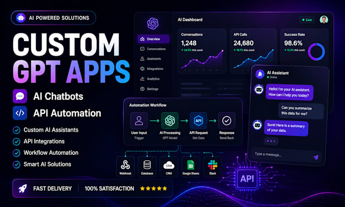 build custom gpt chatbots and ai assistants