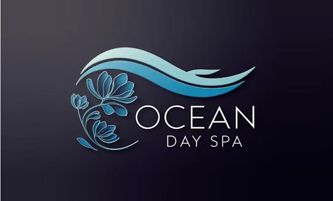 design inventive super ocean day spa logo