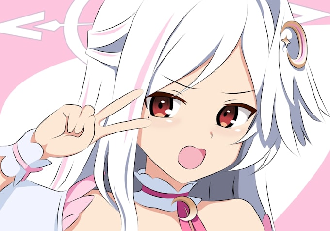 make your cute anime style art
