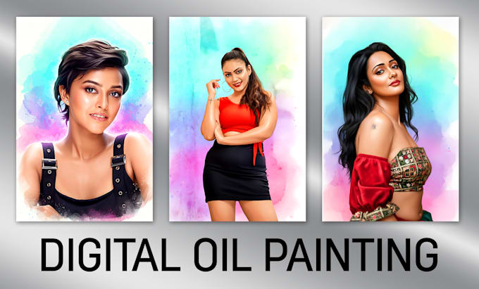 Create realistic digital oil paintings from your photos by Sujith2793 ...