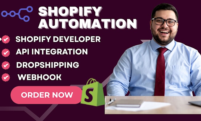 build automated shopify dropshipping store ecommerce website