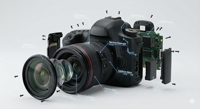 create professional ai exploded views and upscale images to 8k
