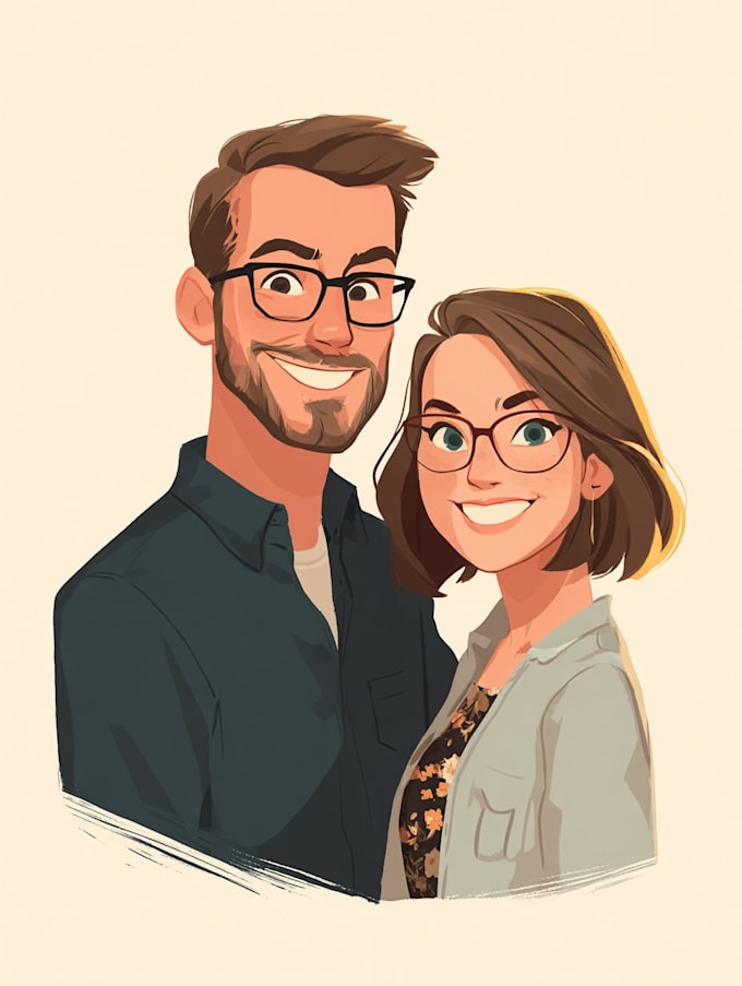 draw a wonderful family portrait