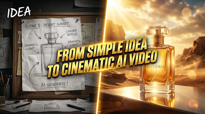 create realistic ai video with cinematic voiceover