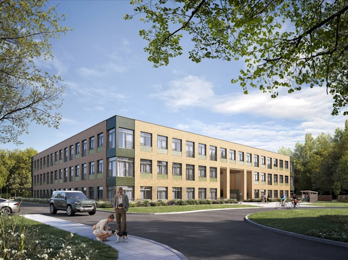 help architect with revit project, remodel exterior by country code, cgi externa
