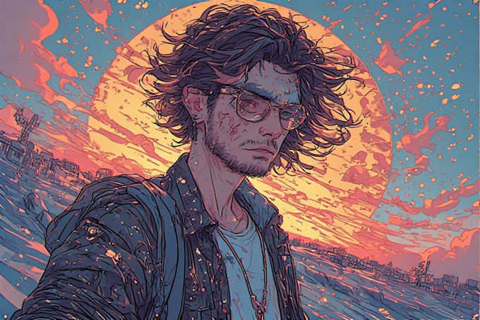 draw high quality nft style avatar or character