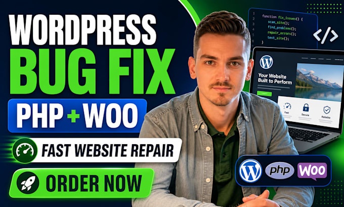 fix wordpress and woocommerce bugs