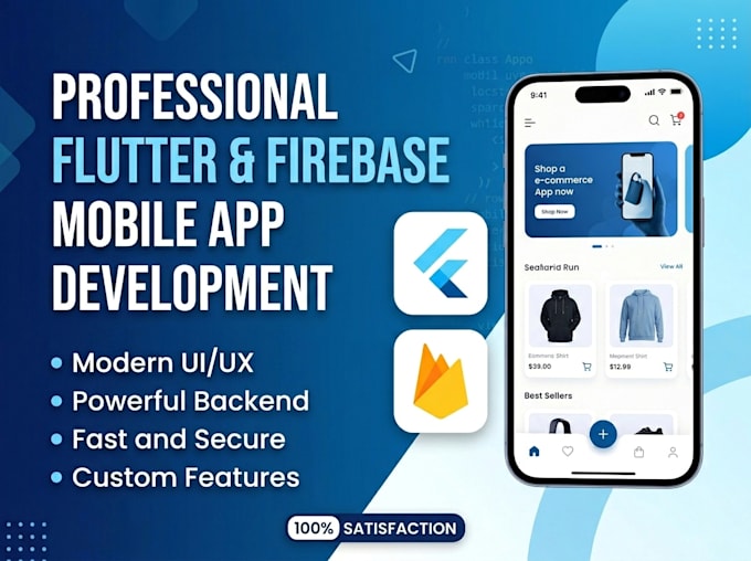 develop a professional flutter app