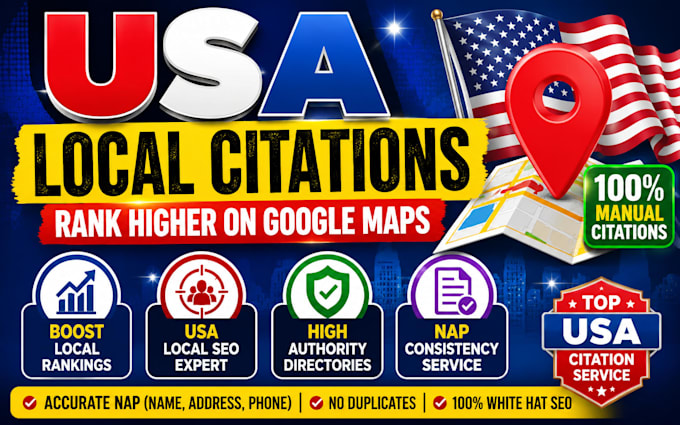 build USA local citations and directory submission