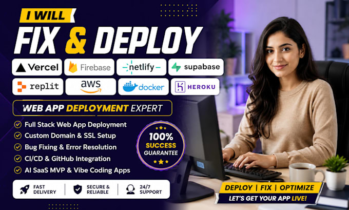 fix deploy vercel firebase netlify superbase replit aws docker heroku