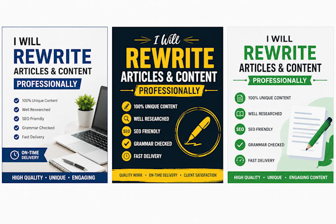 professional article rewriting service