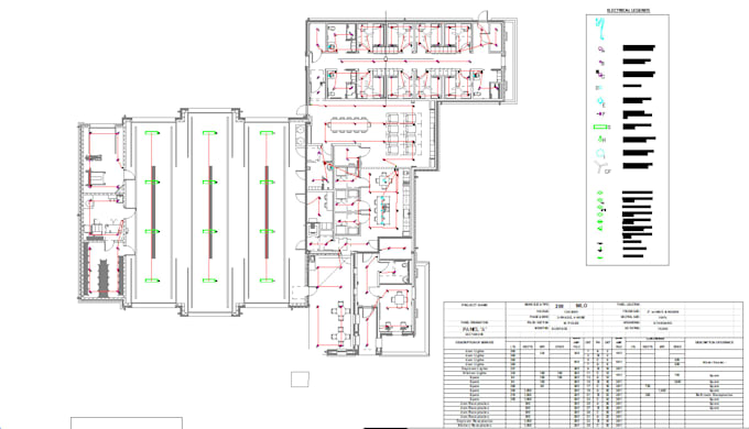 draw architectural, electrical plan, plumbing, mep drawing