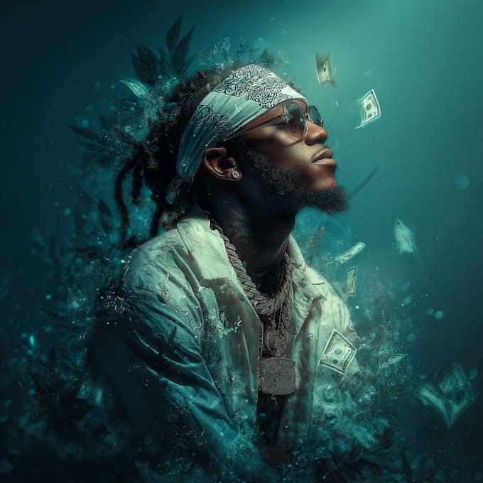 do album cover design, mixtape cover art, single cover art