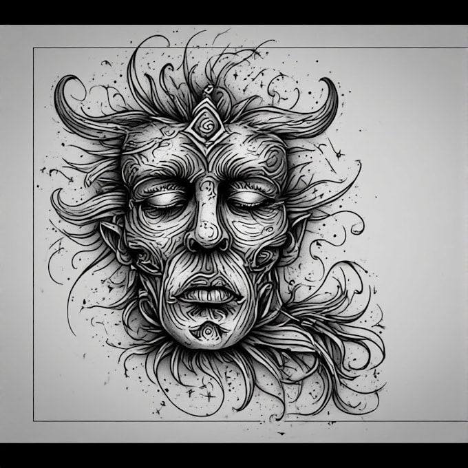 design professional tattoo and custom tattoo