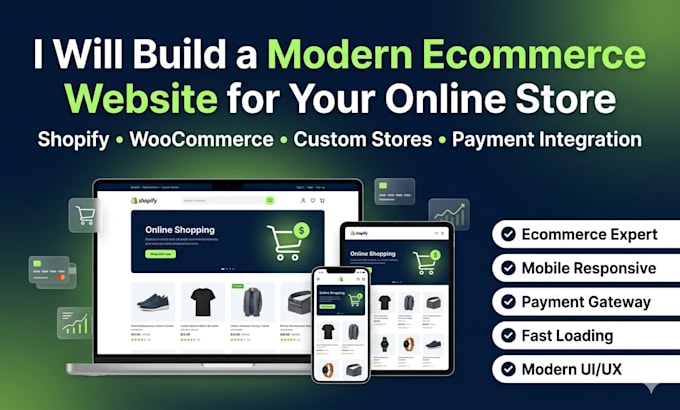 Build a modern ecommerce website for your online store by Zeeshan909090 ...