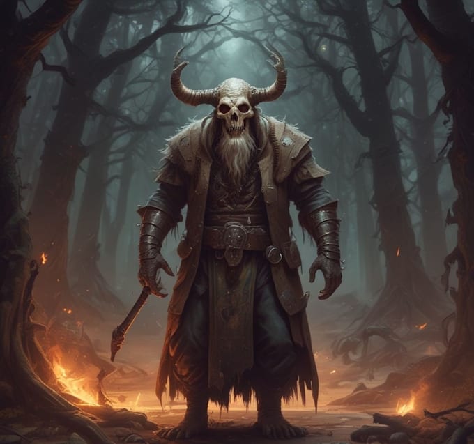 fantasy horror and fantasy horror character