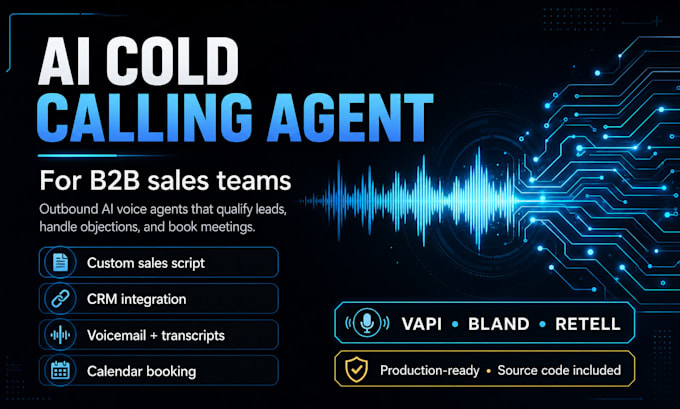 Build an ai cold calling agent for your b2b sales team by Rehanchoudhry ...