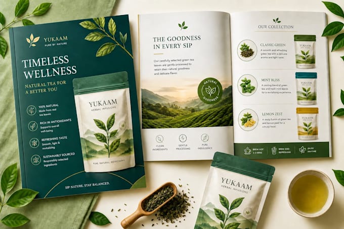 do herbal skin care catalog and cosmetics catalog for your product