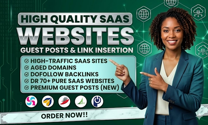 provide saas backlinks with saas guest post and link insertion
