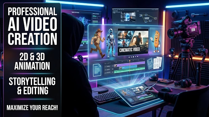 create stunning ai generated videos and story
