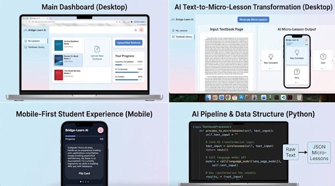 build a custom ai powered web application with nextjs and python