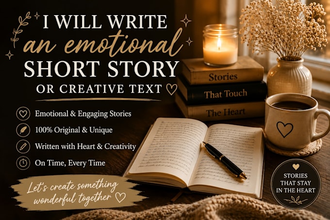 write a short emotional story for you