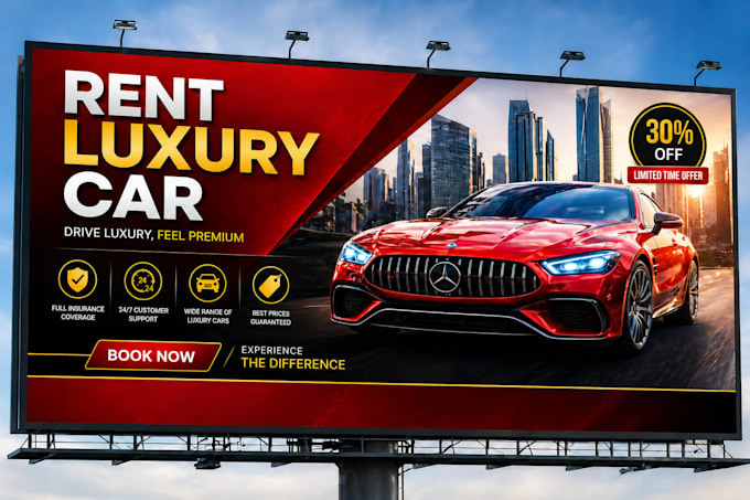 design professional billboard and banner design