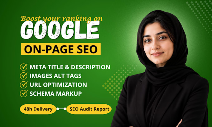 do professional on page SEO to boost google rankings