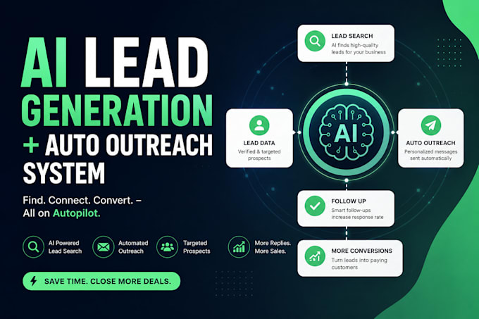 make ai lead generation and auto outreach system