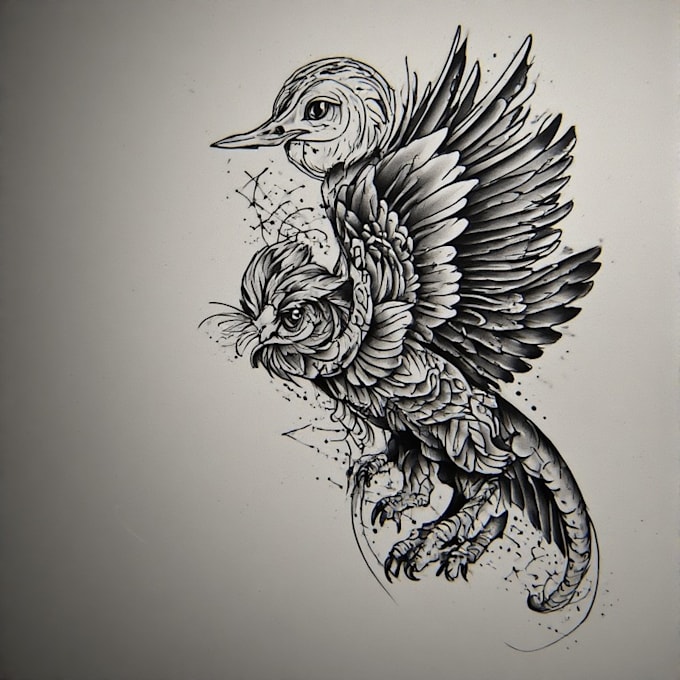 design a professional minimalist tattoo design