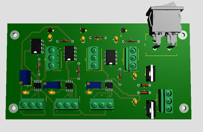 design professional pcb layout and schematics in proteus