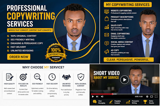write persuasive website copy that converts